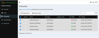 Enable CORS Settings